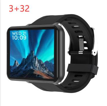 Gentleman's Big screen smart watch - Versatile and Functional smart watch Distinguished Fine Apparel Black