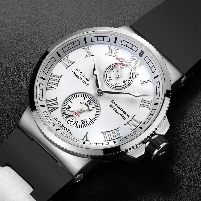30% Off Distinguished Gentlemen's Timepiece - Waterproof Luminous Chronoscope gents watches Distinguished Fine Apparel Style2