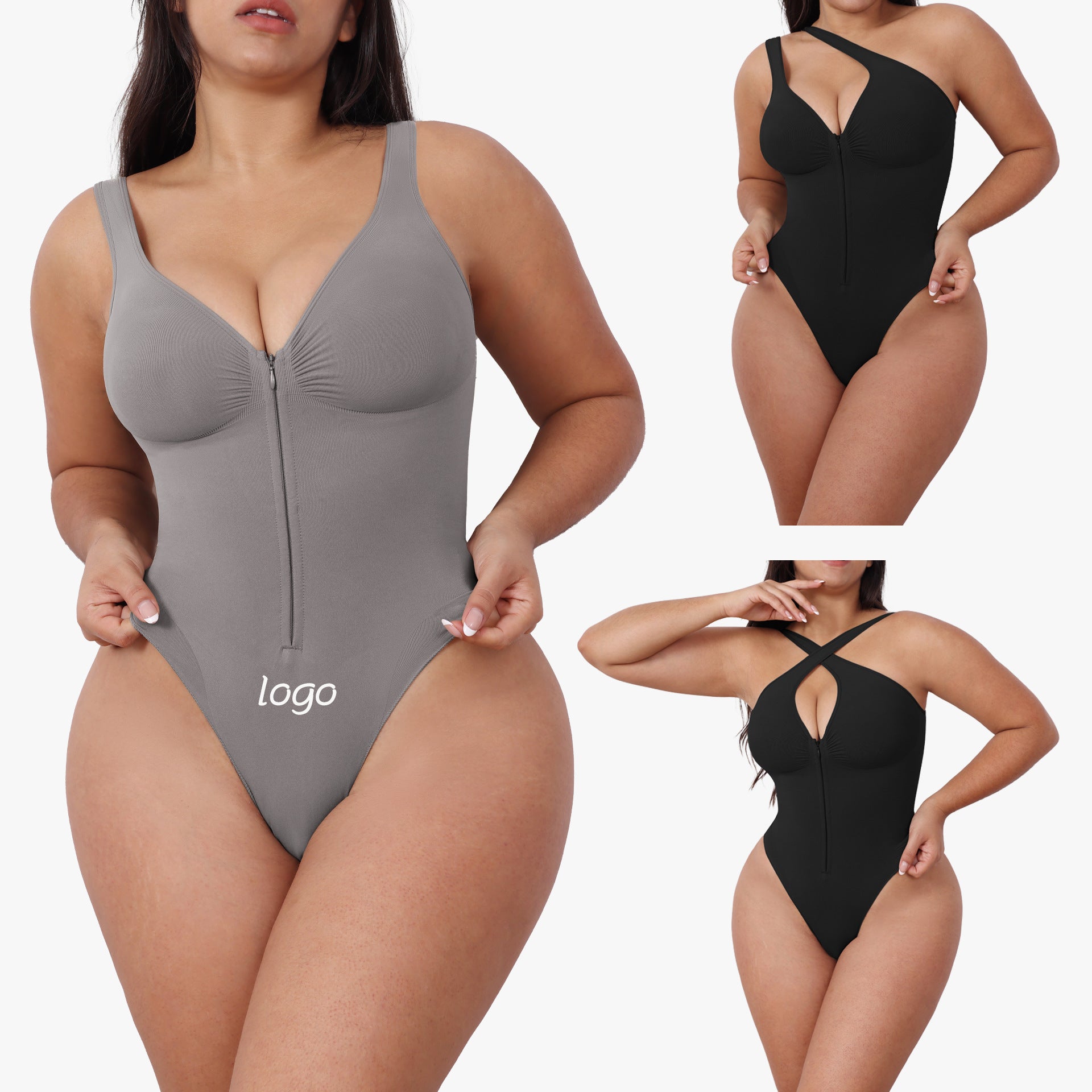 Women's Slimming Underwear Bodysuit Corset Shapewear - Slimming Zip Jumpsuit womens underwear Distinguished Fine Apparel