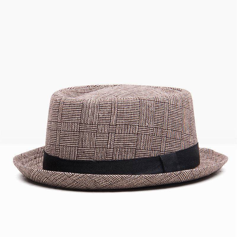 British Style vintage men's Street Head Wear mens hats Distinguished Fine Apparel Khaki