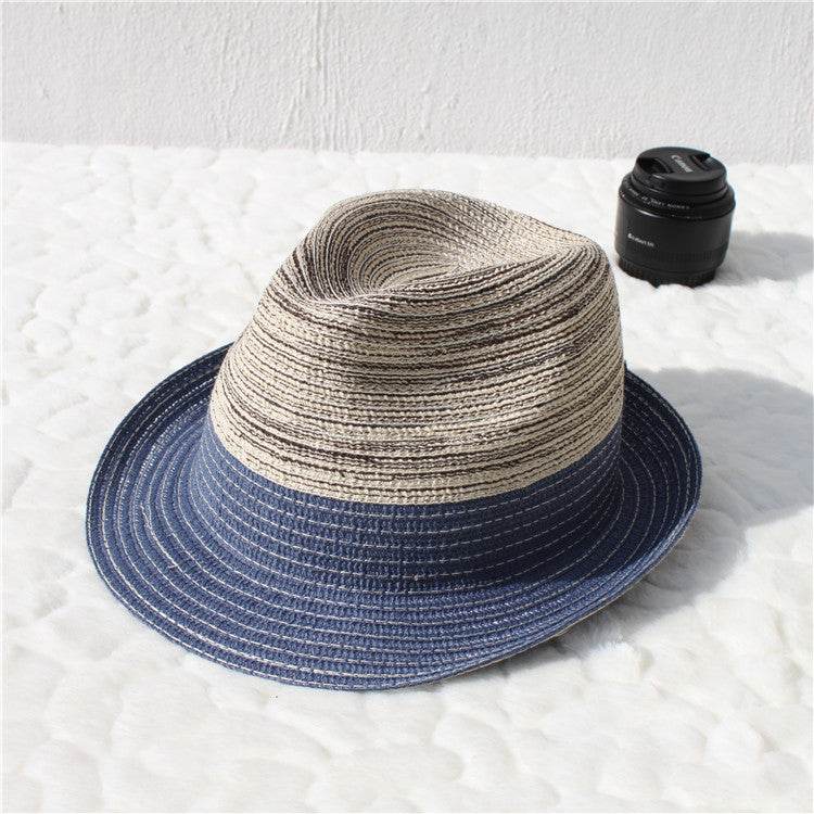 British Style Vacation Hat - Gentleman's Head Wear mens hats Distinguished Fine Apparel A Beige With Out Rope