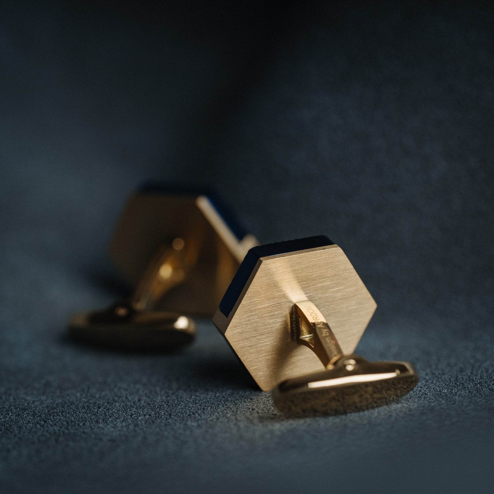 50% Off French Blue gold Cufflinks Men's Business Accessory's gents accessorys Distinguished Fine Apparel