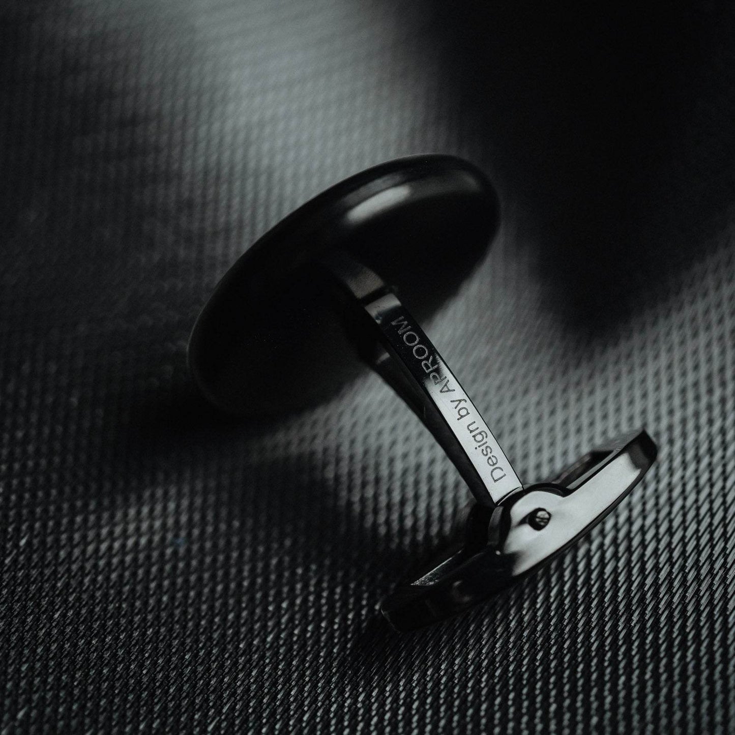 Cufflinks Men's Business Luxury - solid Simple Black gents accessorys Distinguished Fine Apparel