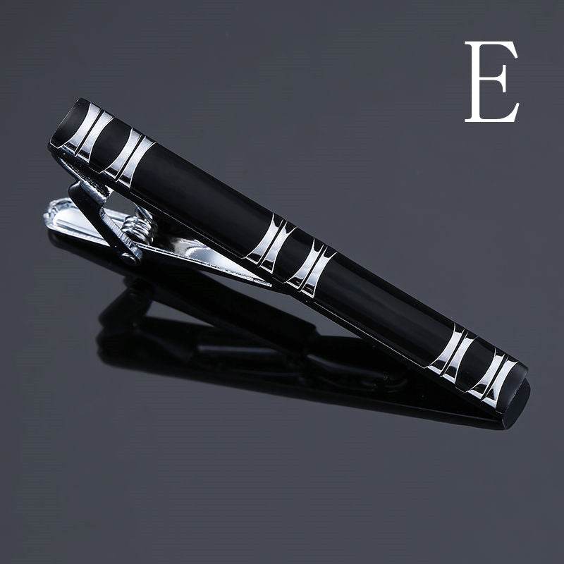 Bronze Polished Patterned Tie Clips, Business Men's and Gentlemen's Tie Clips gents accessorys Distinguished Fine Apparel E style