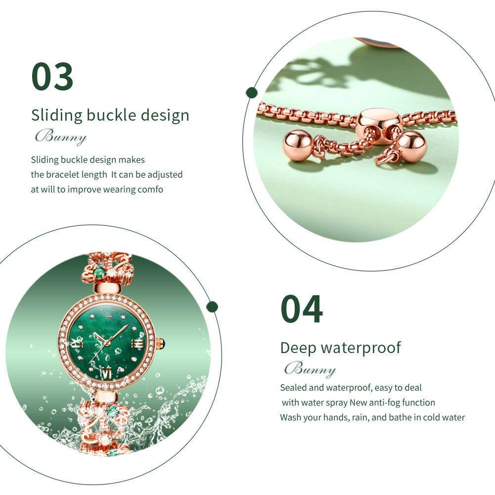 Women’s Premium Luxury Waterproof Bracelet Timepiece – Elegant, Durable, Timeless. ladys watch Distinguished Fine Apparel