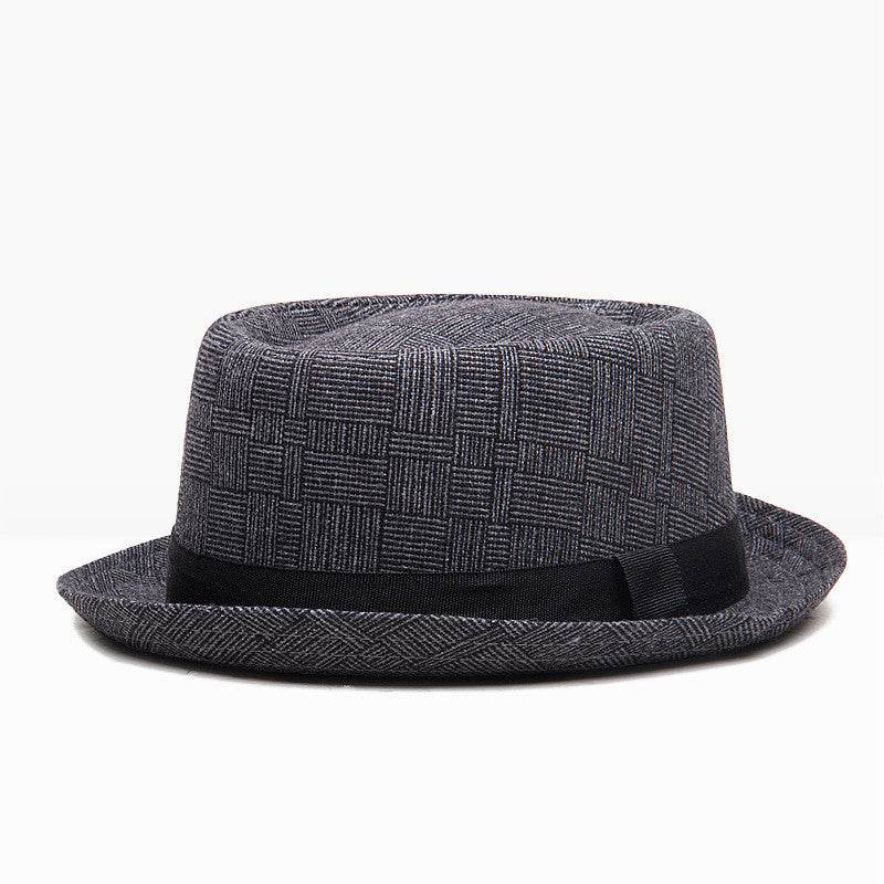 British Style vintage men's Street Head Wear mens hats Distinguished Fine Apparel Black