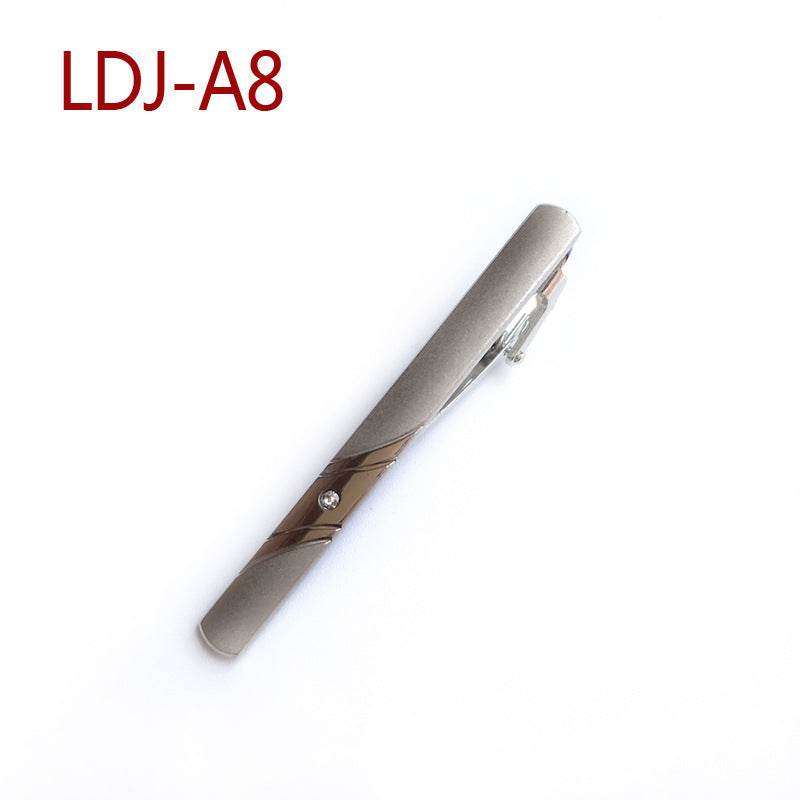 Formal silver Men's Gold Business Tie Clips gents accessorys Distinguished Fine Apparel A8