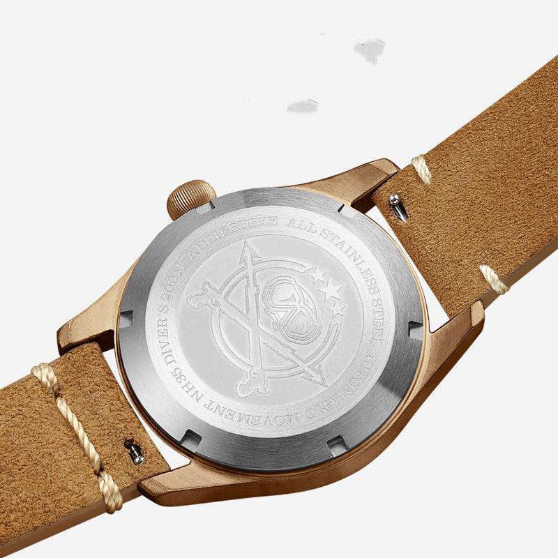 Automatic Mechanical Movement Men's Pilot Watch gents watches Distinguished Fine Apparel