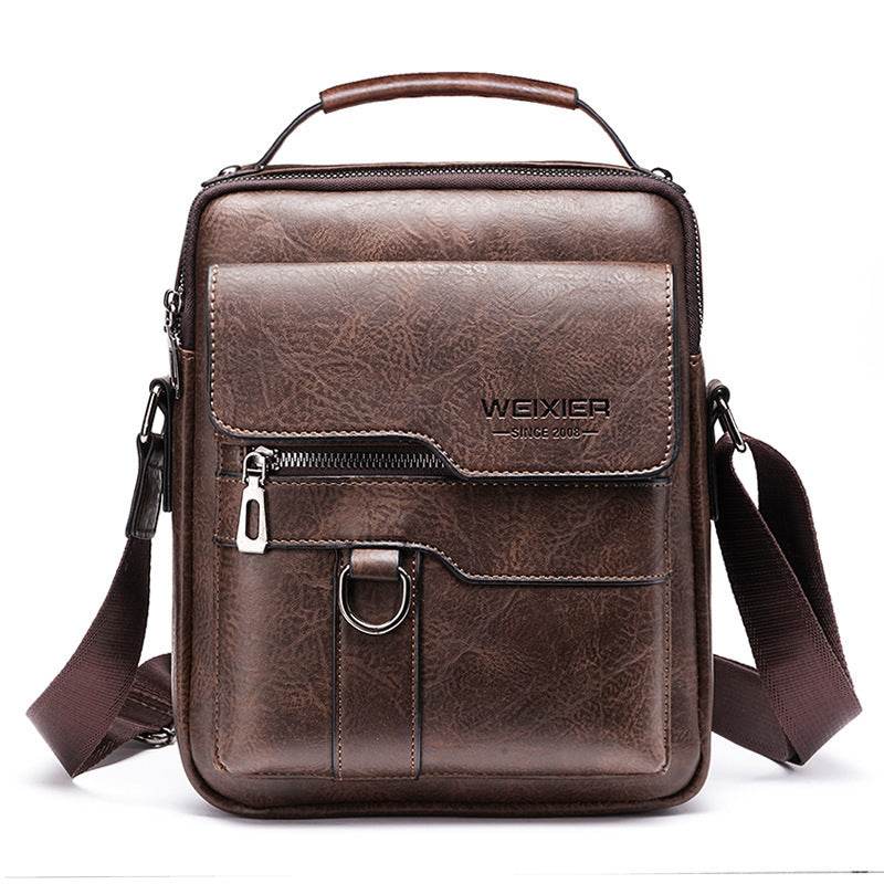 Men's Messenger Bag - Crossbody Bag Business Travel Casual Mens Bag Distinguished Fine Apparel