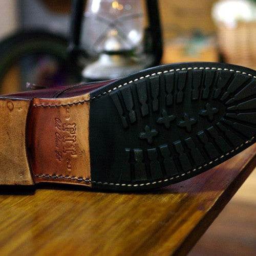 Three Joint Gentlemans Leather Shoes gents shoes Distinguished Fine Apparel