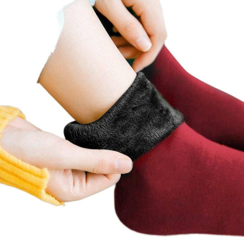 Women's Thick Winter Socks - Velvety Warm - Practical Insulation