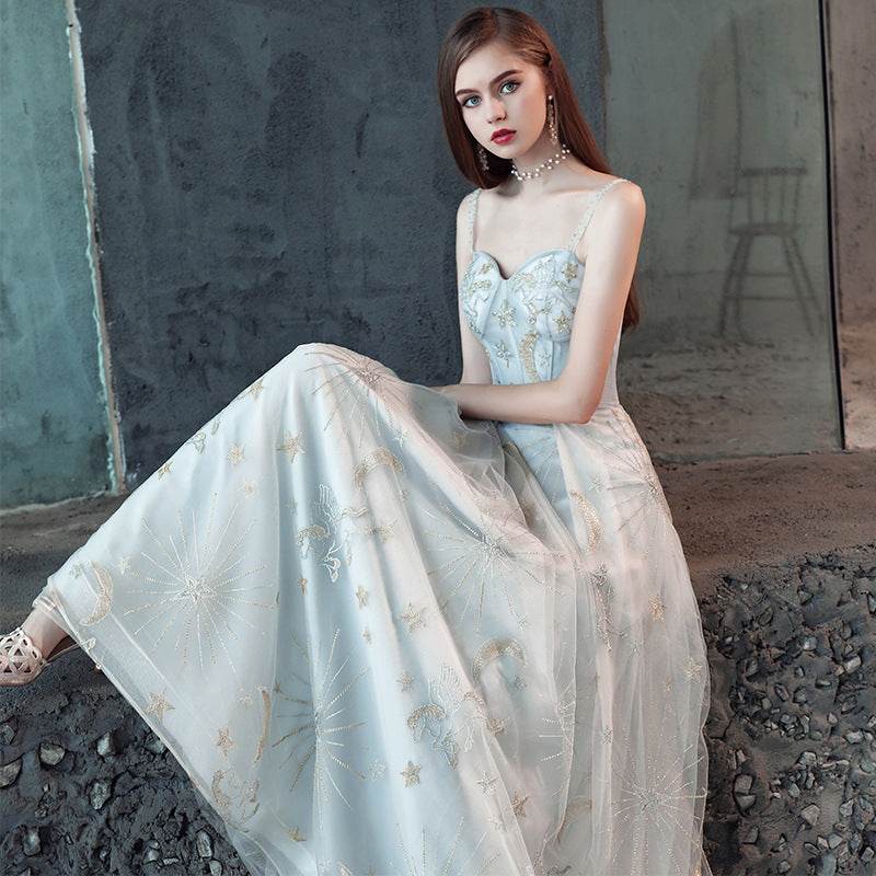 Lace Chair Gown - Elegant statement - Exquisite Ladies Piece ladys gown Distinguished Fine Apparel