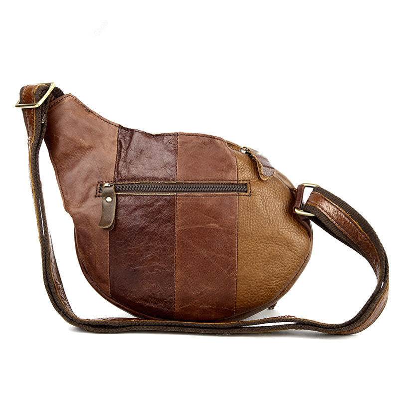 Eccentric Distinguished ladies Leather bag - straddle leaf Cross Body Styling gents accessorys Distinguished Fine Apparel