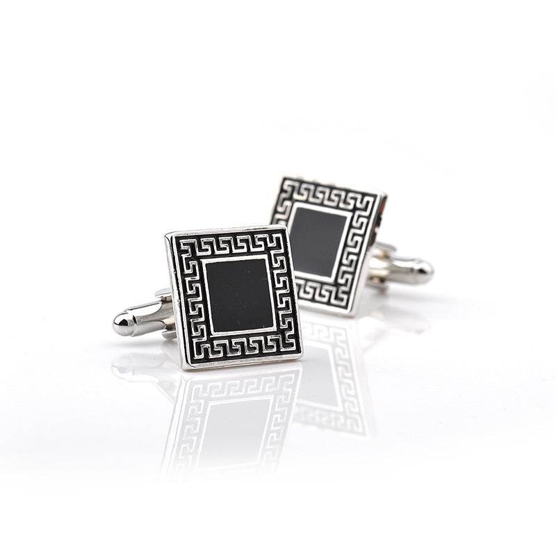 Fashionable Square French Cufflinks - distinguished statement gents accessorys Distinguished Fine Apparel
