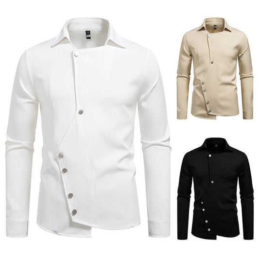 New High-Grade Long Sleeved Shirt for Men mens shirt Distinguished Fine Apparel