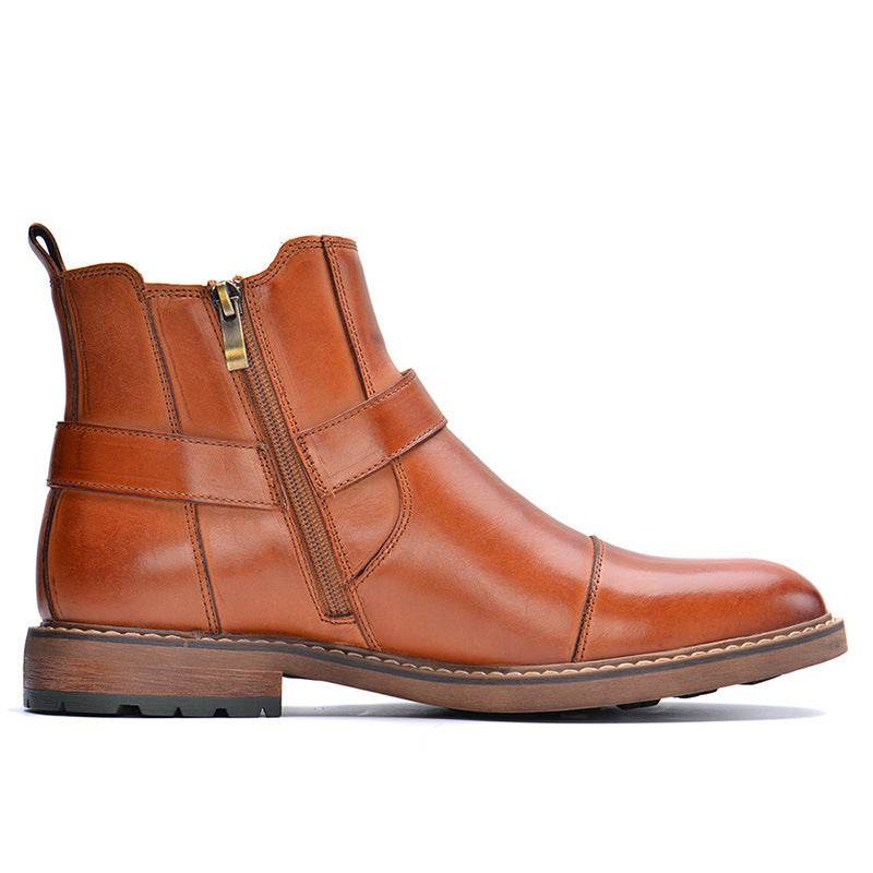 Men's Chelsea Ankle Boots - Classic Casual Quality mens shoes Distinguished Fine Apparel