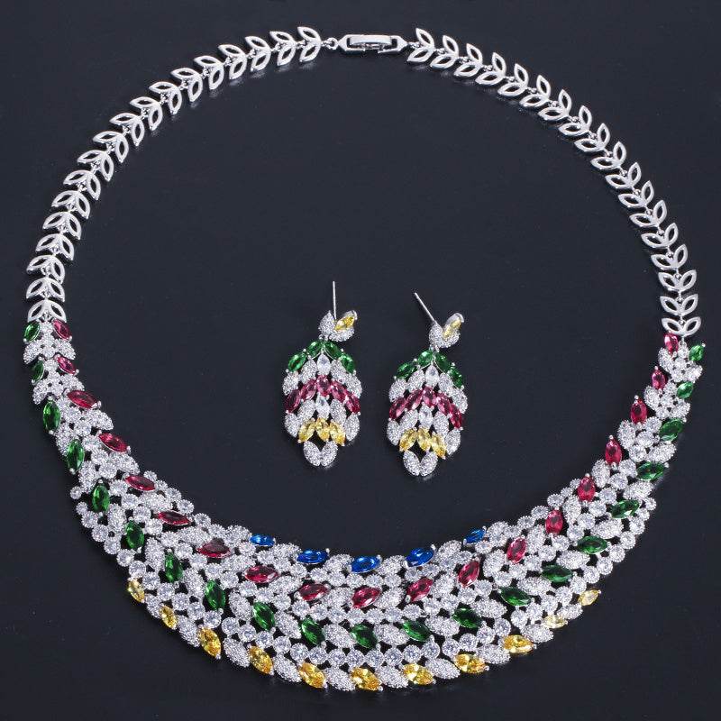 Bridal Wedding Jewelry Set – European & American-Inspired Glamour jewelry set Distinguished Fine Apparel