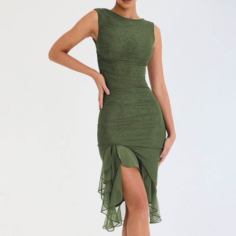Ladies Summer Club Dresses - Sleeveless Slimming Flattering dresses Distinguished Fine Apparel