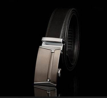 Men's Professional Business leather belt With automatic buckle 1 / 110 130cm 10 / 110 130cm