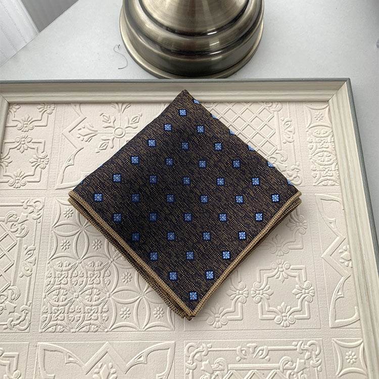 Men's British Small Square Handkerchief For Suit Pockets gent's ties Distinguished Fine Apparel Style 17