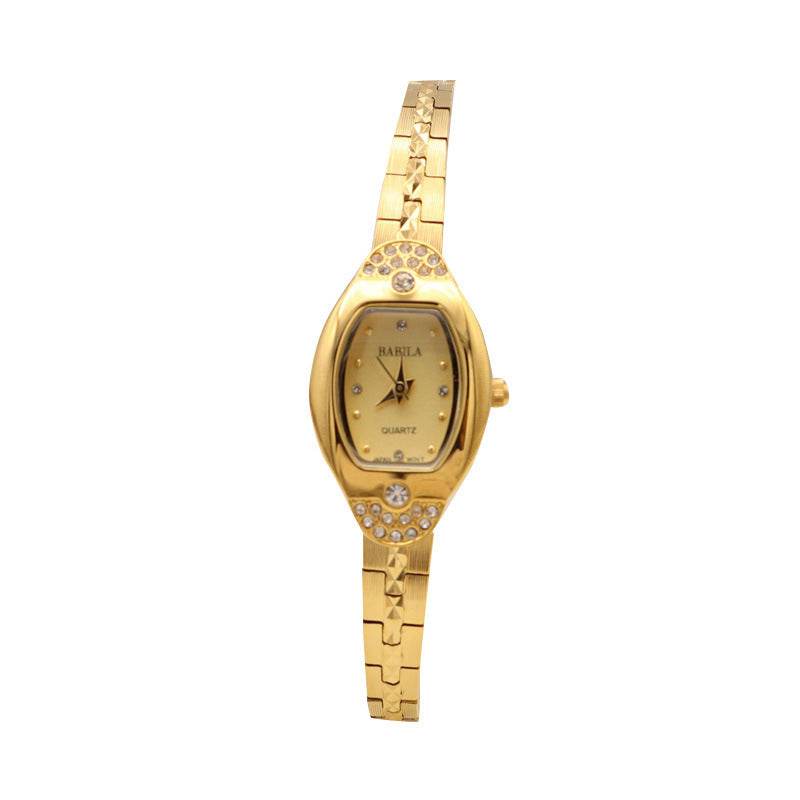 Women's Vintage Pineapple Pattern Watch – Alluvial Gold Fashion Timepiece ladys accessorys Distinguished Fine Apparel