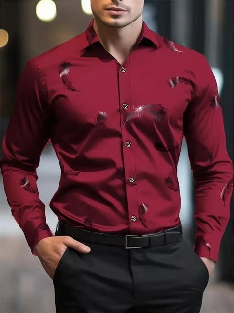 Men's Casual Office Wear, Distinguished Fine Apparel Men's Shirt Distinguished Fine Apparel FSMG23U2 2XL