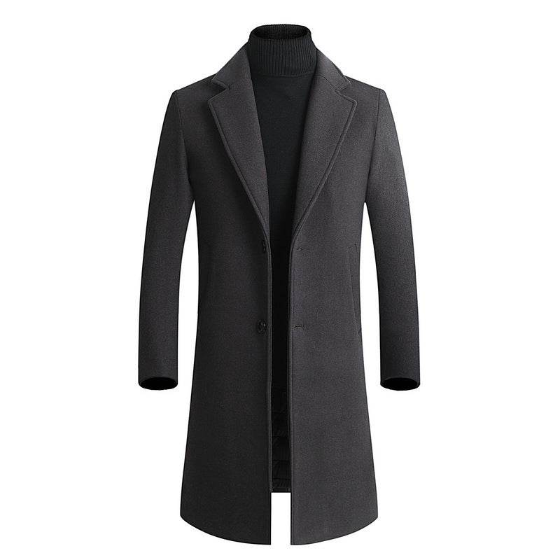 Discerning Gentlemen's Casual wool coat - Touch of Sophistication Without Pretension gents jacket Distinguished Fine Apparel