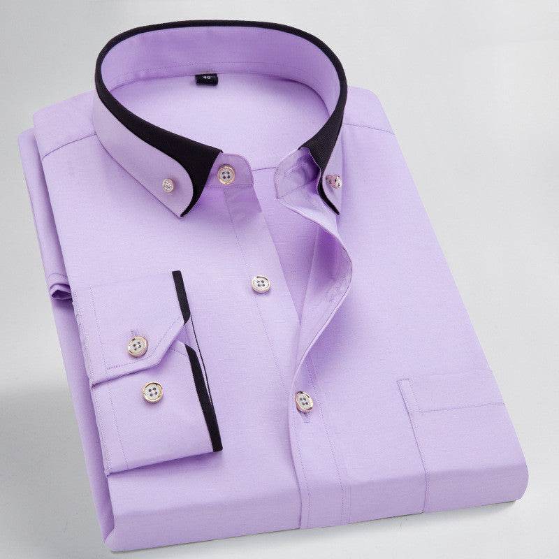 Stretch Shirt for Men - Formal, Business, and Casual Wear Men's Shirts Distinguished Fine Apparel