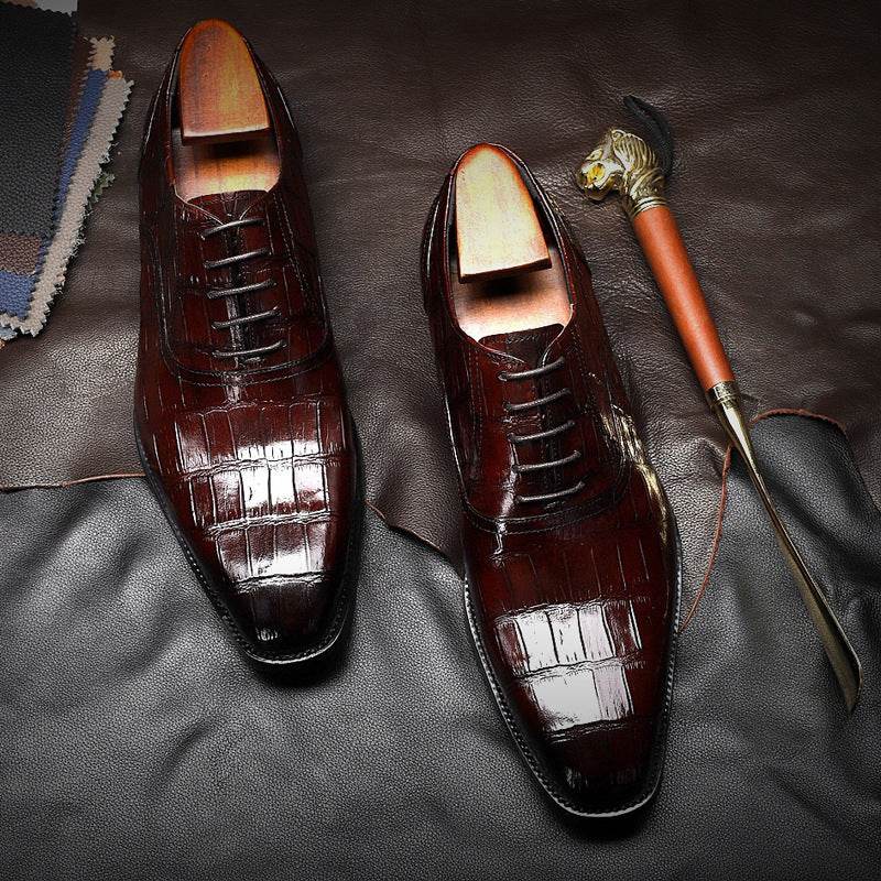 Gentlemen's Quality Handmade Leather Shoes - Formal Wear formal wear Distinguished Fine Apparel