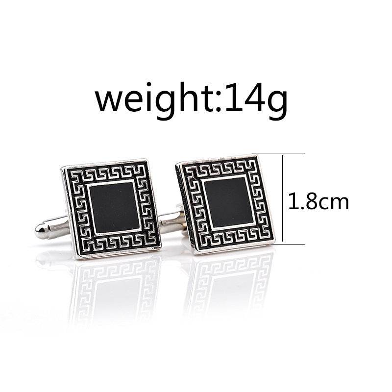 Fashionable Square French Cufflinks - distinguished statement gents accessorys Distinguished Fine Apparel XK1161