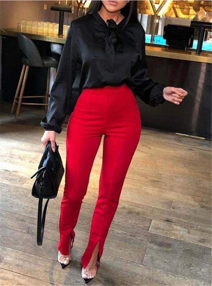 European And American Pants - Women Casual Trousers ladys pants Distinguished Fine Apparel