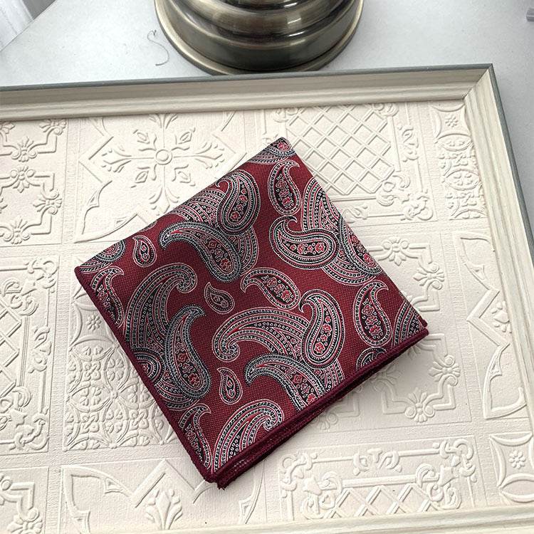 Men's British Small Square Handkerchief For Suit Pockets gent's ties Distinguished Fine Apparel Style 18