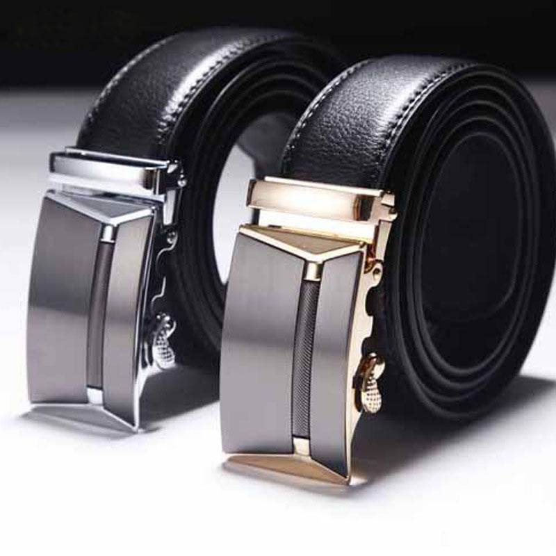 Business Belt for the Larger Discerning Gentleman with Automatic Belt Buckle gents belt Distinguished Fine Apparel