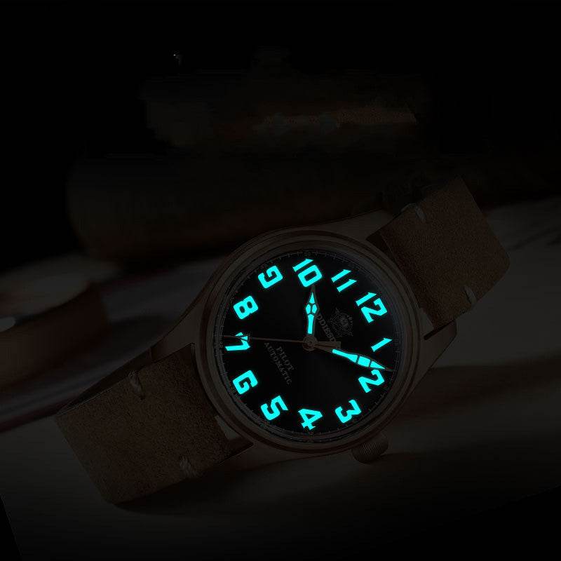 Automatic Mechanical Movement Men's Pilot Watch gents watches Distinguished Fine Apparel