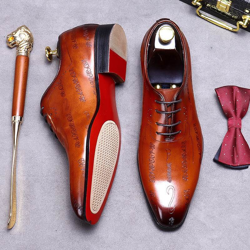 Gentlemen's High-Class Business Footwear - Formal Distinguished and Opulent gents shoes Distinguished Fine Apparel
