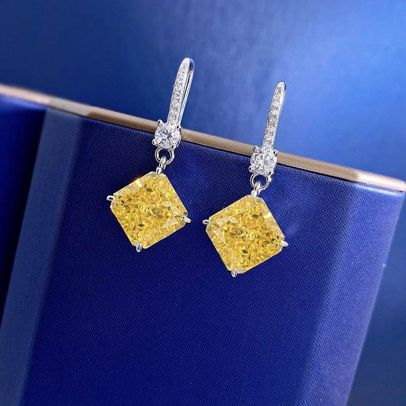 High Carbon White Diamond Earrings for Women – Pure Brilliance, Unmatched Elegance ladys earrings Distinguished Fine Apparel
