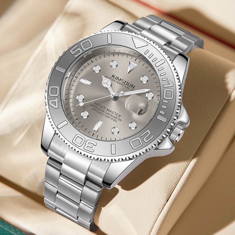 Gentleman's Fine Quality Luminous Waterproof Quartz Watch gents watches Distinguished Fine Apparel