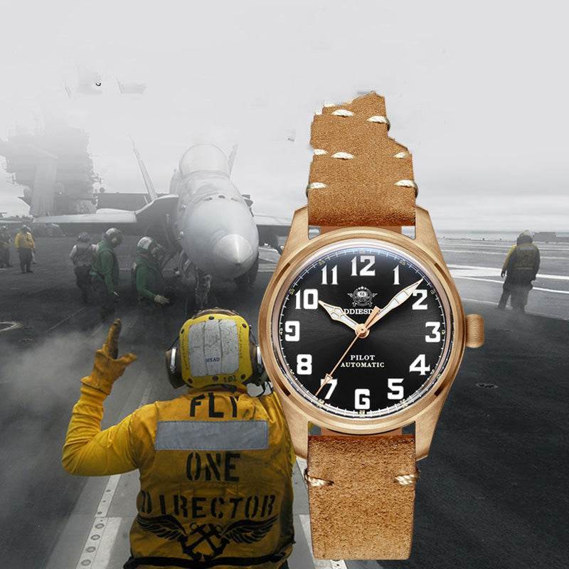 Automatic Mechanical Movement Men's Pilot Watch gents watches Distinguished Fine Apparel