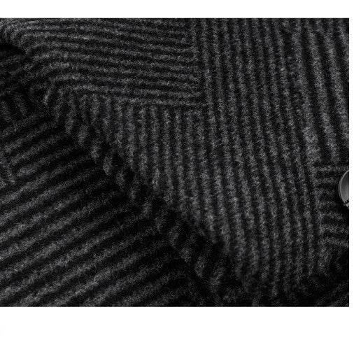 Excellence High Quality Men's British Tweed Coat - Warm Cashmere gents jacket Distinguished Fine Apparel