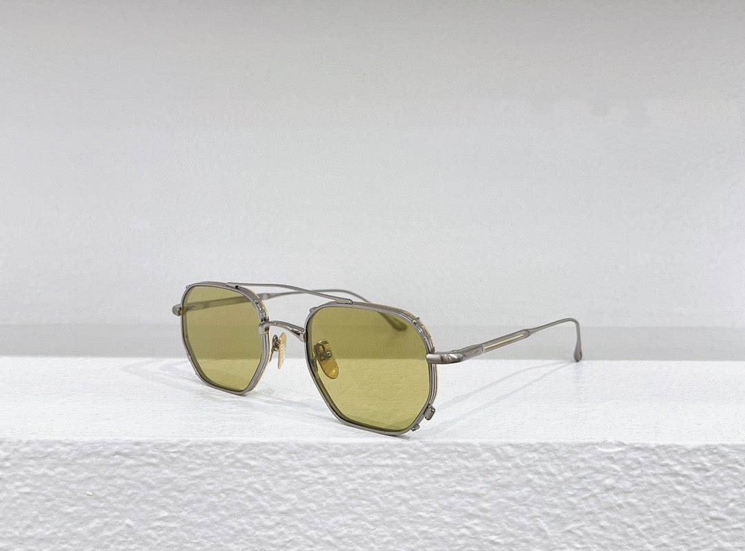 Trending Ladies Retro Sunglasses - Combing UV Protection and Style ladys sunglasses Distinguished Fine Apparel Silver framed yellow