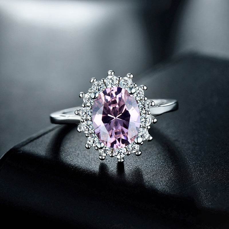 Light Luxury Rings Exquisite Simple And Versatile 925 Silver Ins Style Design Jewelry ladys ring Distinguished Fine Apparel