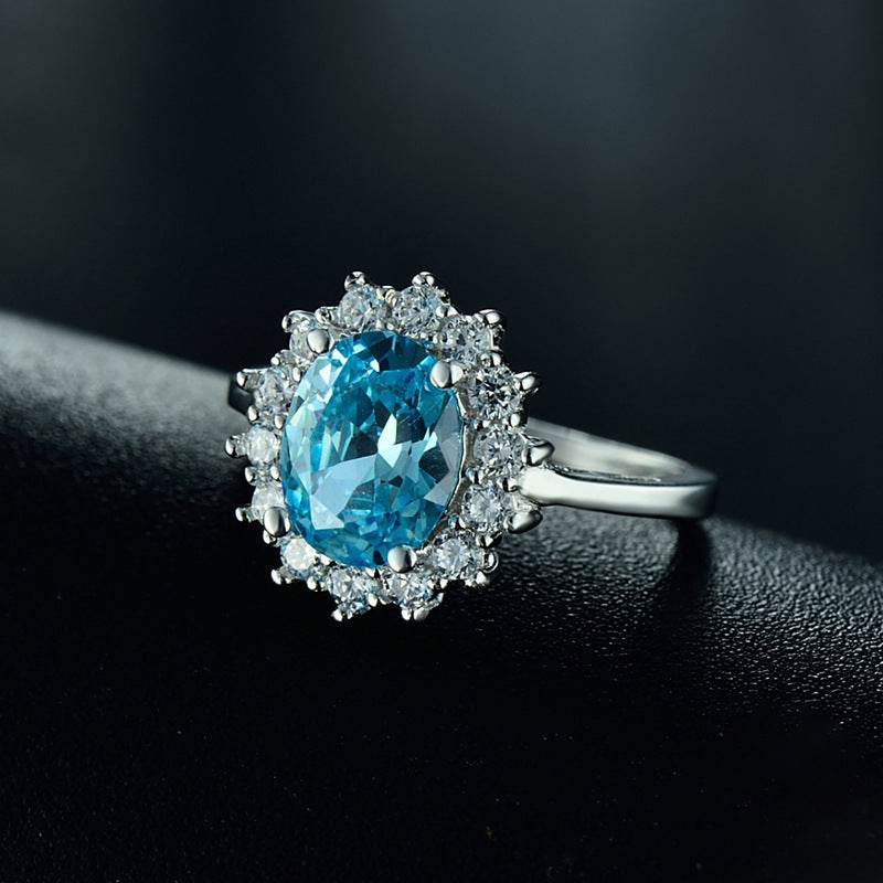 Light Luxury Rings Exquisite Simple And Versatile 925 Silver Ins Style Design Jewelry ladys ring Distinguished Fine Apparel