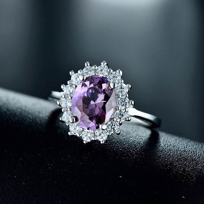 Light Luxury Rings Exquisite Simple And Versatile 925 Silver Ins Style Design Jewelry ladys ring Distinguished Fine Apparel
