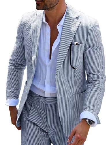 Men’s Two Piece Summer Suit – Lightweight Elegance for the Modern Gentleman gents suit Distinguished Fine Apparel