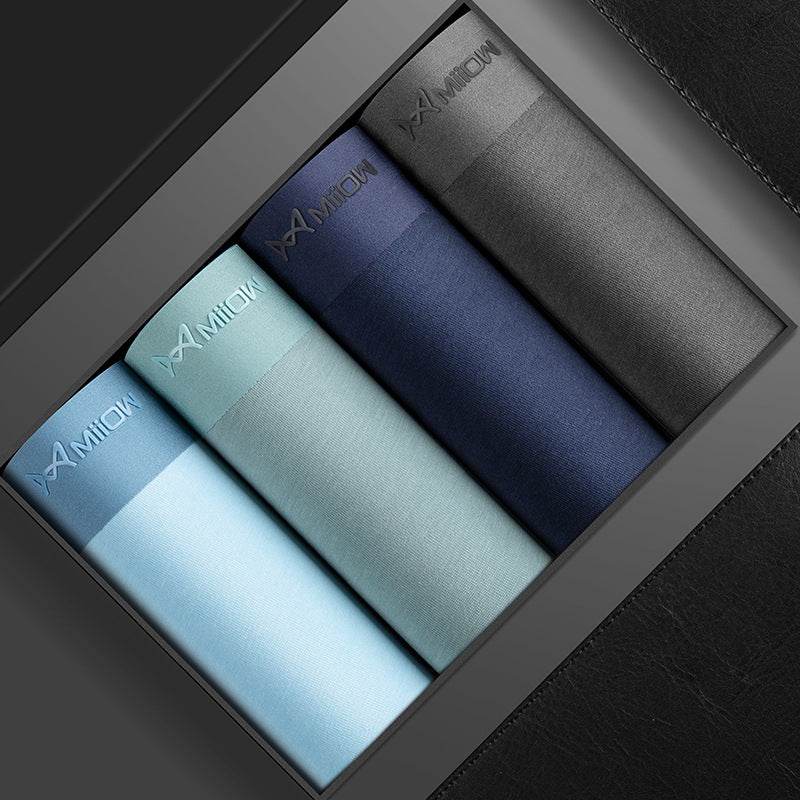 Pure Cotton Underwear Antibacterial Breathable Gents Undergarments Distinguished Fine Apparel M18394A L