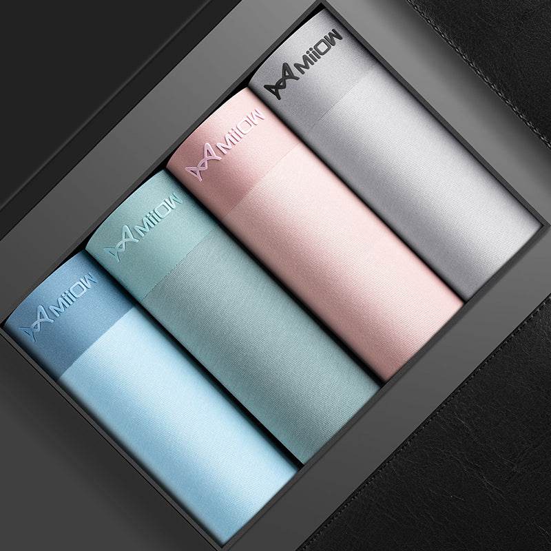 Pure Cotton Underwear Antibacterial Breathable Gents Undergarments Distinguished Fine Apparel M18394C L