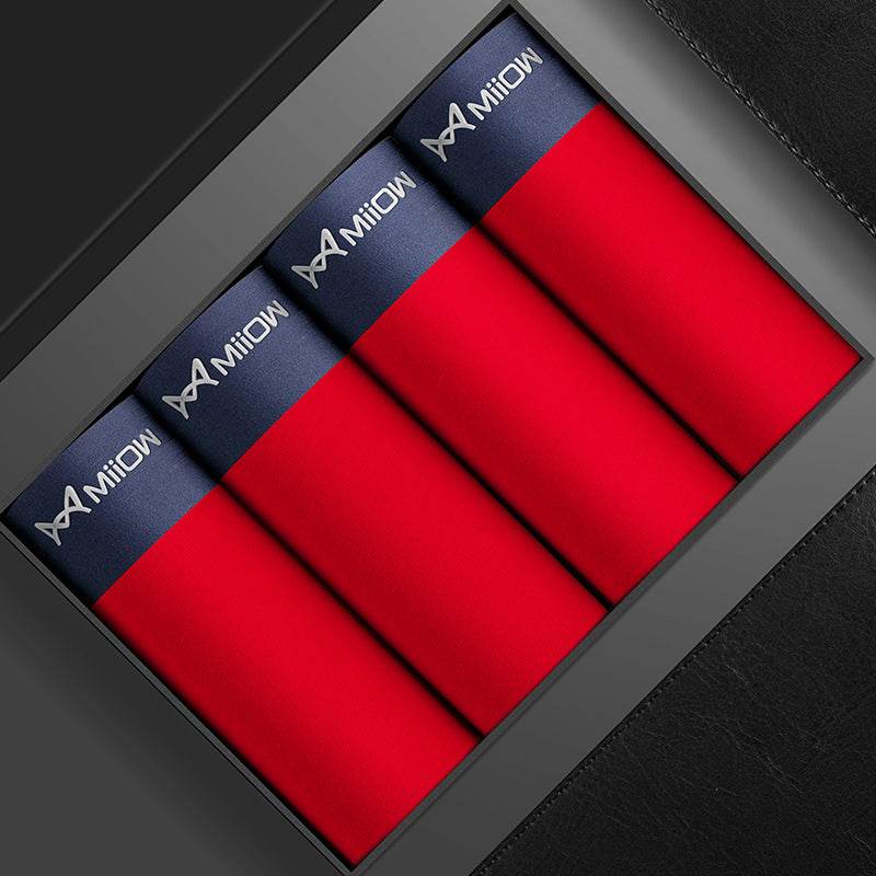 Pure Cotton Underwear Antibacterial Breathable Gents Undergarments Distinguished Fine Apparel M3509C L