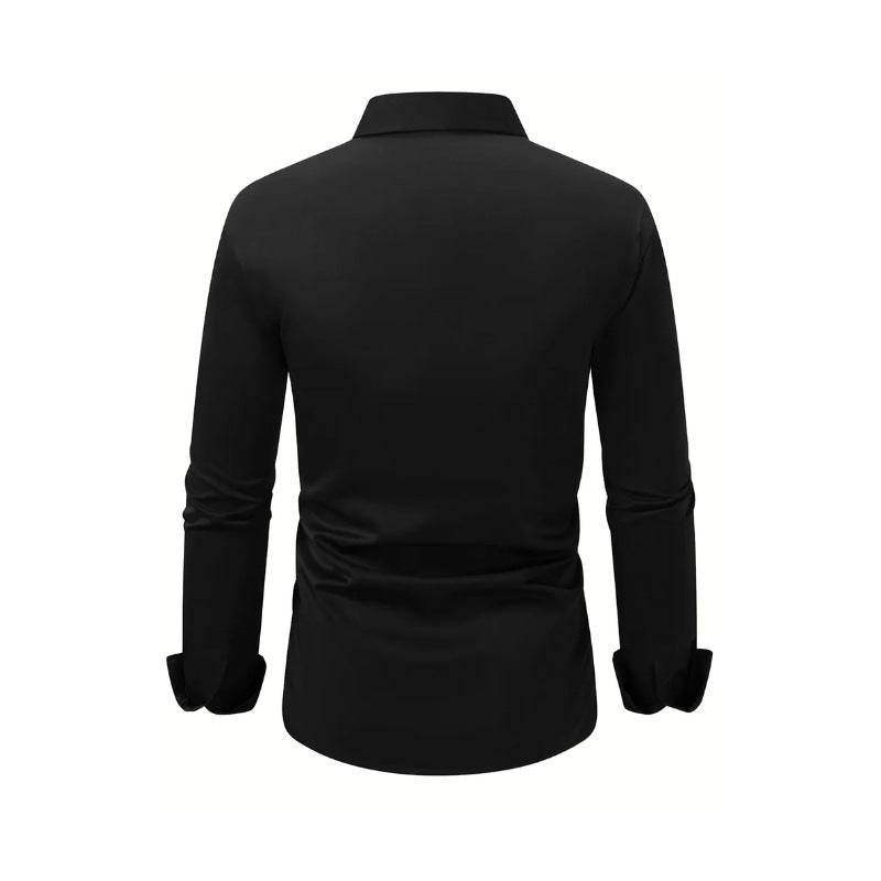 Men's Long Sleeved Business Shirt gents shirt Distinguished Fine Apparel