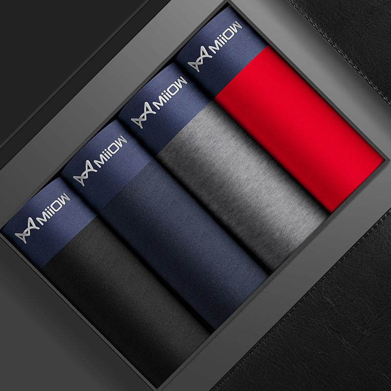 Pure Cotton Underwear Antibacterial Breathable Gents Undergarments Distinguished Fine Apparel M3509B L