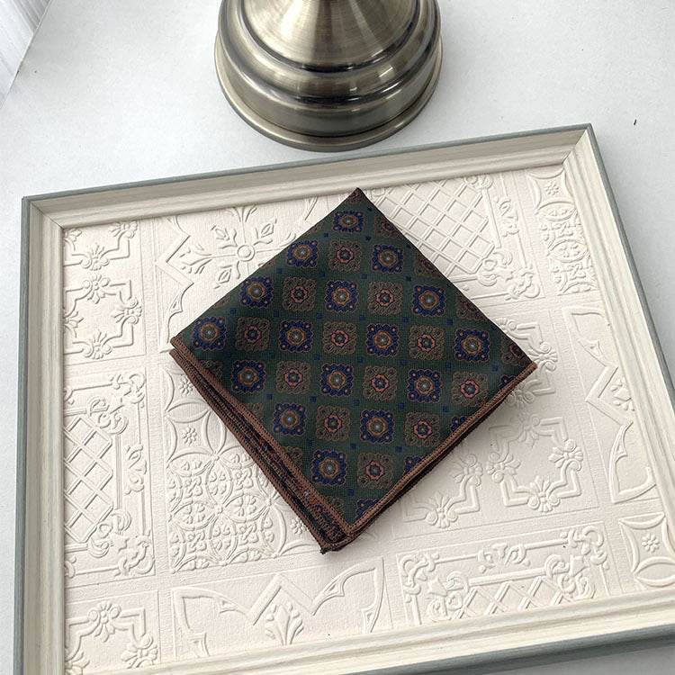 Men's British Small Square Handkerchief For Suit Pockets - Distinguished Fine Men's & Women's Apparel